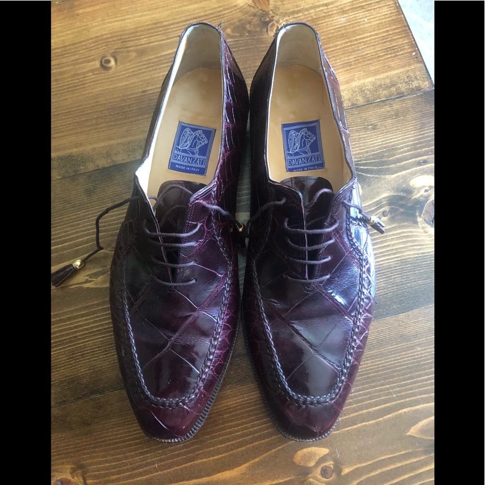 Davanzati Genuine Alligator shoes
